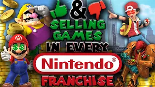 Best and Worst Selling Game For Every Nintendo Franchise