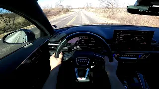 2022 Audi S4 POV Drive