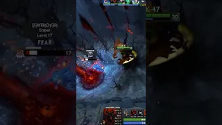 dota 2 sf vs sniper when you annoy your mid opponent too much