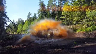 30 kg ANSU (Ammonium Nitrate + Sugar) Explosion