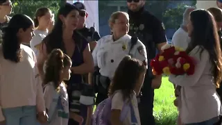 Kissimmee police escort fallen officer's daughter to first day of kindergarten