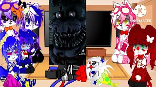 Sister Location react to Other Pizzerias // Part 4 // Fazbears and Friends