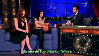 t.A.T.u. Tatu - Entrevista Evening Urgant 13/12/12  Spanish Subtitles Sub en Español