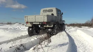 Шикарное гарцевание ГАЗ-66 в карьерах, закончилось на дне реки! Гидроудар? Прощание с Головастиком!