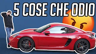 5 COSE CHE ODIO DELLA MIA PORSCHE CAYMAN 718 S