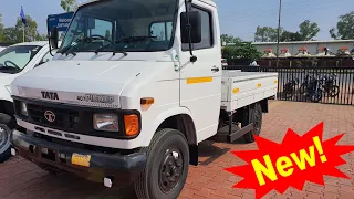 New Tata 407 Pick Up Turbocharged Truck 2019🔥On Road Price Mileage Specification Hindi Review.
