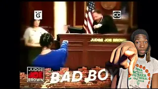 Thug Gets Bold With Judge Joe Brown Reaction | Judge Joe Brown Ruthless Foreal 😳!