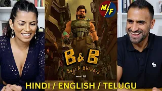 Bujji & Bhairava - Trailer Reaction! | Kalki 2898 AD | Prabhas | Brahmanandam | Nag Ashwin