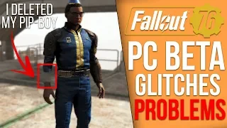 Fallout 76's PC BETA is here..it has problems