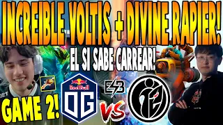 OG vs G2.IG [GAME 2] BO2 - TIMADO, WISPER, CEB vs MONET, NOTHING TO SAY - ELITE LEAGUE DOTA 2