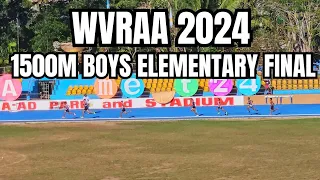1500M Run Elementary Boys Final | Western Visayas Regional Athletic Association Meet 2024 #wvraa2024
