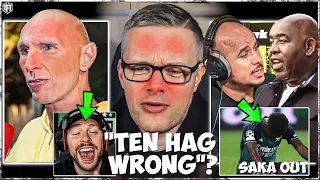 Mark Goldbridge DESTROYS TEN HAG & ONANA😡! Arsenal HATE & Saka LIES GROW😨 AFTV GO IN ARTETA😮