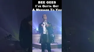 BEE GEES Live - IÂ´VE GOTTA GET A MESSAGE TO YOU #shorts #beegees #jivetubin #love
