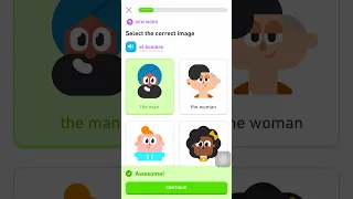 Doing my Duolingo lessons Part 1
