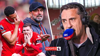 'This is a MONUMENTAL achievement for Liverpool' | Neville on Liverpool's title chances 🏆