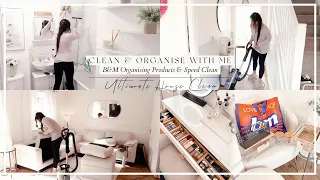 CLEAN & ORGANISE WITH ME | B&M ORGANISING PRODUCTS, ULTIMATE HOUSE SPEED CLEAN!