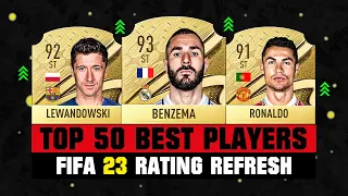 FIFA 23 | TOP 50 BEST PLAYER RATINGS IN FIFA 23! 😱🔥 ft. Benzema, Lewandowski, Ronaldo...