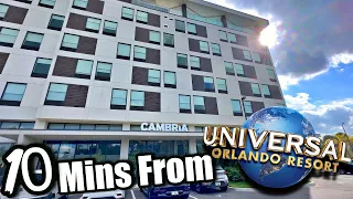 Hotel Cambria.... A surprising upscale stay near Universal Orlando!