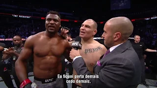 UFC Phoenix: Entrevista no Octógono com Francis Ngannou e Cain Velasquez