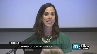 09/05/19 Zoning Appeals Board