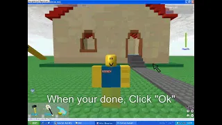 How to Get chat on play solo mode on Roblox march 2007