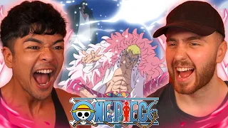 AOKIJI VS DOFLAMINGO?! - One Piece Episode 624 + 625 REACTION + REVIEW!