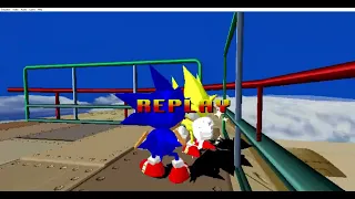 Sonic The Fighters Super Sonic Gameplay