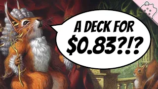 $0.83 Commander Deck?!? | Lowest Budget | Unique Deck | EDH | Commander | Magic the Gathering