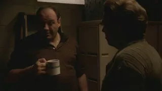 Tony talks to Silvio about his position - The Sopranos HD