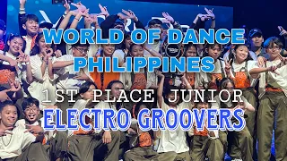 Electro Groovers | 1st Place Junior | World Of Dance Philippines | #WDOPH2023