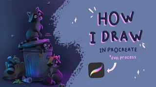 Full Digital Drawing Process | Procreate Tutorial