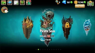 Растения против Зомби 2 Pirate Seas Day 15-19 + квесты + Pinata