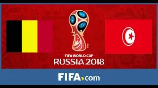 Belgium VS Tunisia - PES World Cup 2018 Simulation