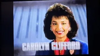 WLFL-TV "Fox 22 Ten O'Clock News" open (January 13-14, 1994)