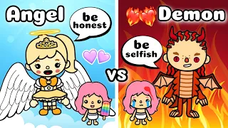 Angel vs Demon 😇😈 | Toca boca | Toca life world