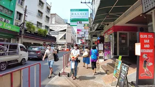 Walk On Bangkok's Main Road Sukhumvit 2021 - Phrom Phong To Little Japan