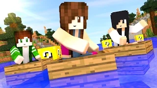 Minecraft - CORRIDA DE LUCKY BLOCK!