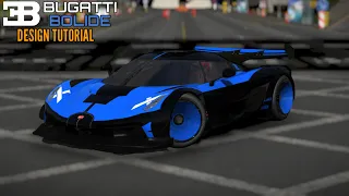 Bugatti Bolide Design Tutorial In Koenigsegg Jesko | Design Tutorial | Car Parking Multiplayer.