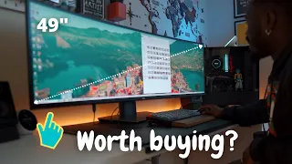 49 inch monitor - Worth buying? | Dell UltraSharp 49 Curved Monitor - U4919DW Review