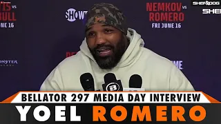 Yoel Romero: Adesanya loss motivates me to win title at 46 | Bellator 297 Media Day Interview