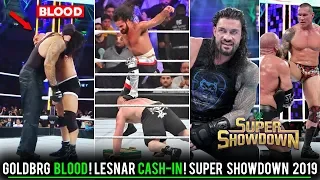 Undertaker Defeated Blooded Goldberg! Lesnar Fail Cash-In? WWE Super Showdown 2019 Highlights HDShow