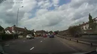 How Not To Drive - Audi A3 on the A406 NCR