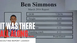 "Ben Simmons: The Bust We Could Have Predicted?"