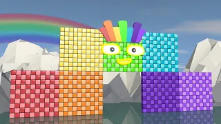 New Meta Numberblocks Rainbow Puzzle 700 BILLION BIGGEST Numberblocks Learn to Count Numbers Pattern