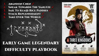 [Outdated] Cao Cao Early Game Legendary Difficulty Playbook - Total War: Three Kingdoms