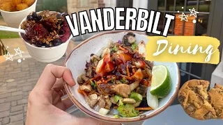 WHAT I EAT IN A DAY at Vanderbilt!!