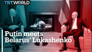 Russia's Putin meets Belarus' Lukashenko