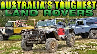 AUSTRALIA'S TOUGHEST LAND ROVERS
