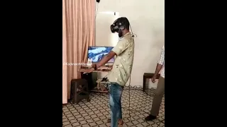 First experience in Virtual Reality 😌  |Funny VR fails|Kerala| #Virtual_Reality