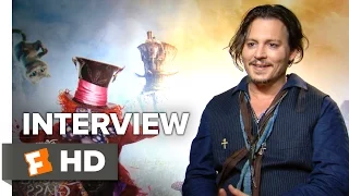 Alice Through the Looking Glass Interview - Johnny Depp (2016) - Fantasy Movie HD